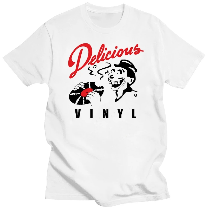 

Delicious Vinyl Mens Retro Record Label T-Shirt Brand New Heavies Dance Hip Hop M Xl 2Xl 12Xl Tee Shirt