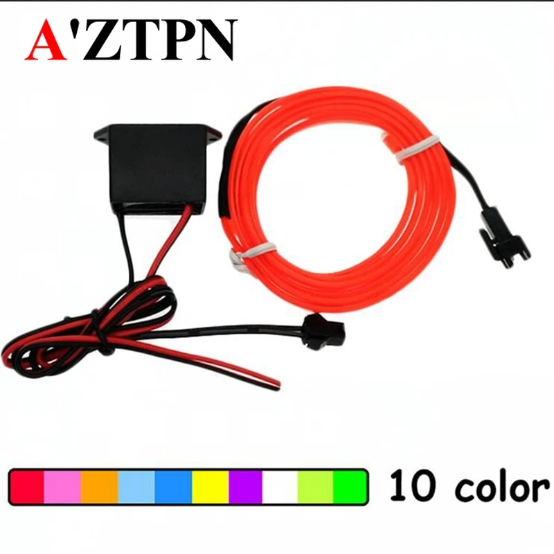 12V Car Light EL Wire 6mm Sewing Edge Neon Led strip Lights Glowing Strobing Car Interior lights Halloween Dance Party Decor
12V Car Light EL Wire 6mm Sewing Edge Neon Led strip Lights Glowing Strobing Car Interior lights Halloween Dance Party Decor