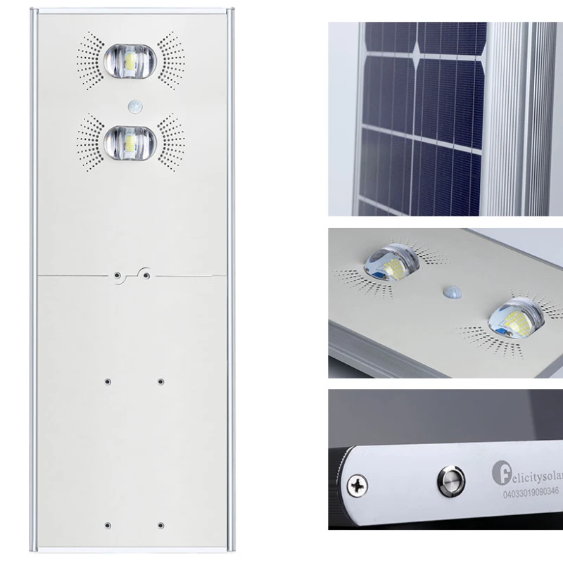 YYHCHigh efficiency 30W все в одном встроенная Солнечная лампа для улицы