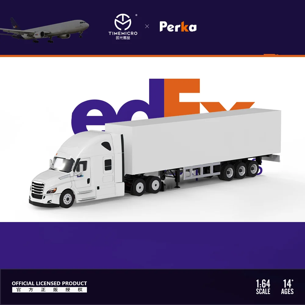 Литая под давлением модель грузовика из сплава TIME MICRO 1:64