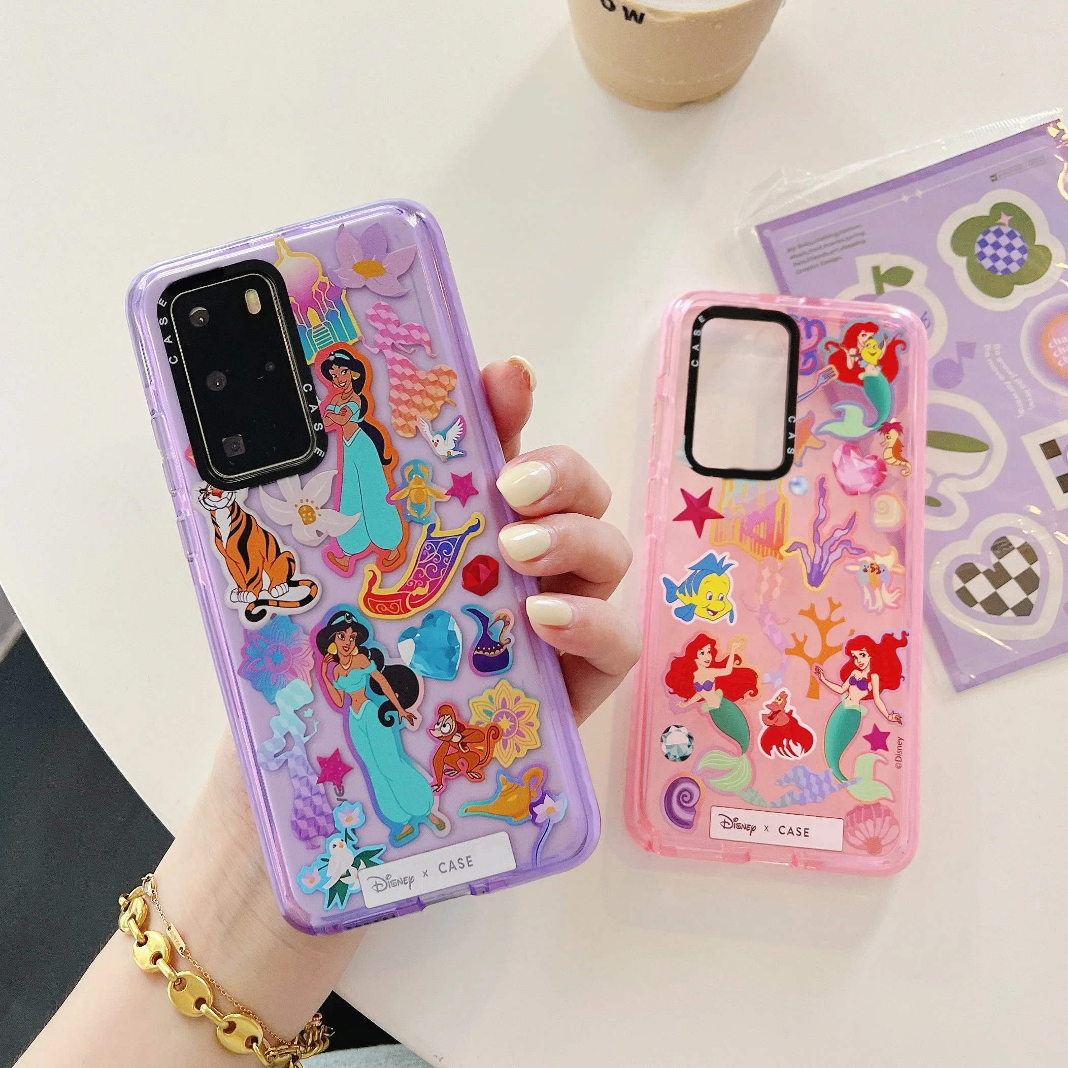 

Cartoon Disney Alice Princess Phone Cases For Huawei P40 P30 Mate 30 Mate40Pro Nova6 Lady Girl Shockproof Soft Shell Gift Fundas