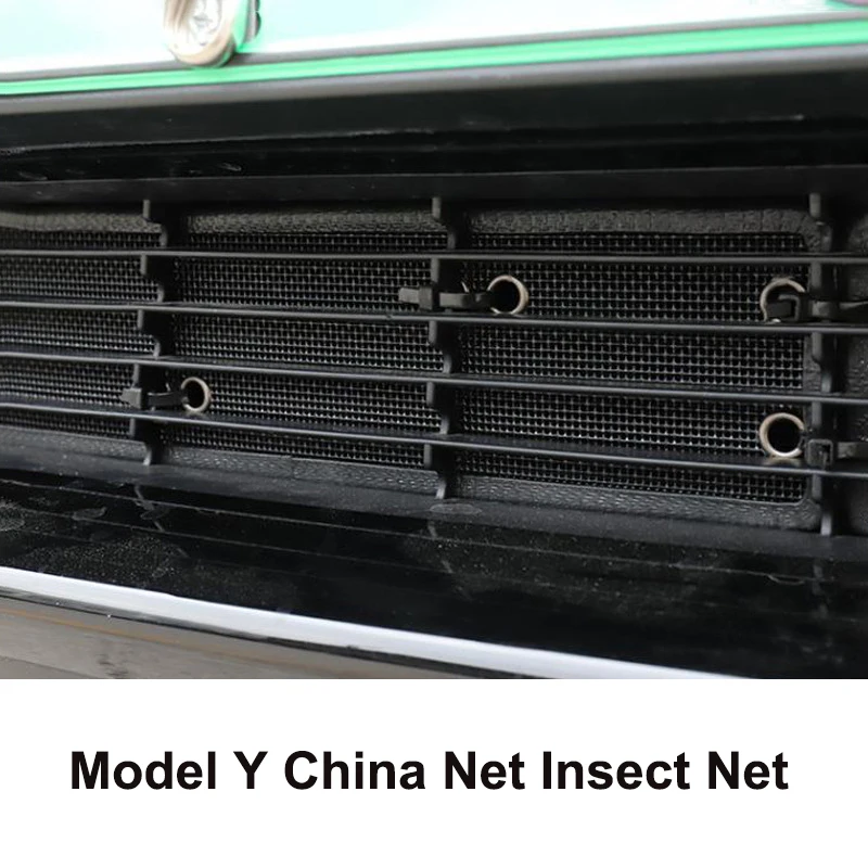 

Сетка от насекомых на передний и Нижний Бампер Автомобиля tesla, 2 шт.