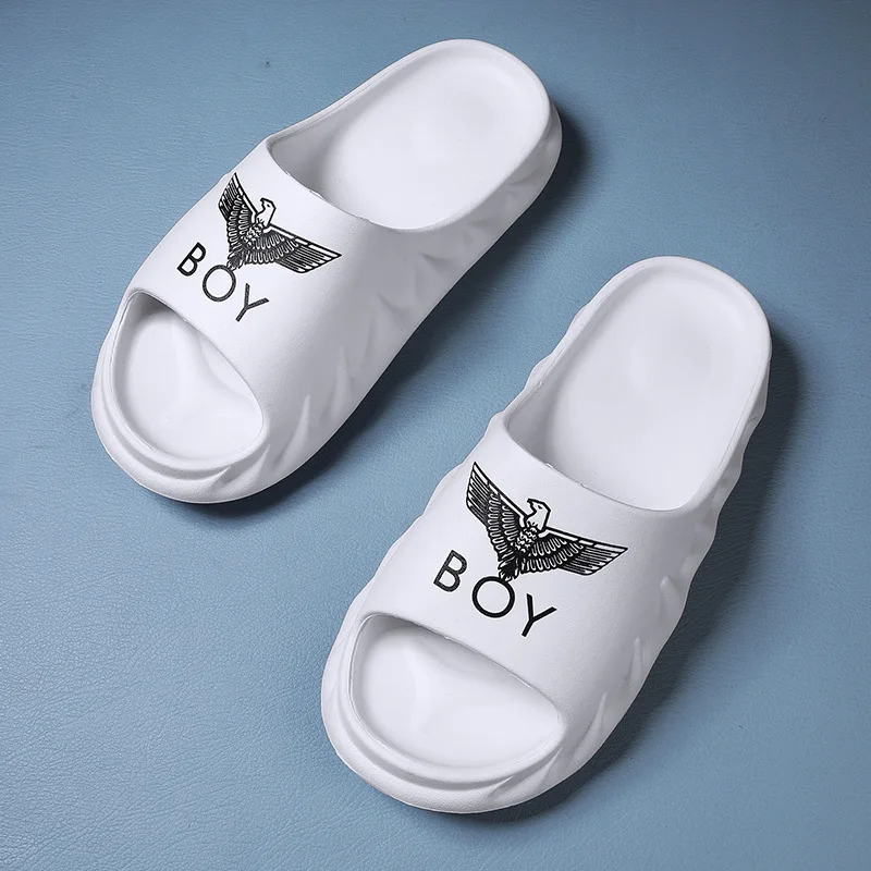 Boy London 2022 Summer New Style Men's and Women's Soft Bottom Non-Slip Comfort Slippers Couples Casual Fashion Beach Slippers