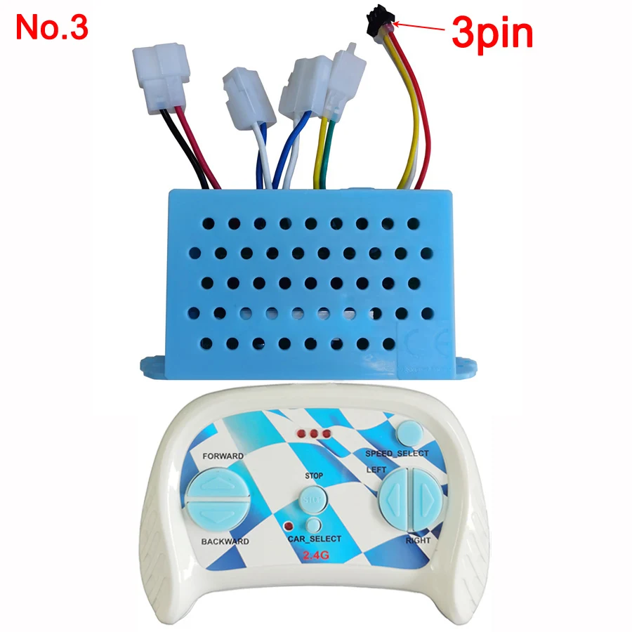Rideable игрушечный автомобиль высокой мощности контроллер и пульт дистанционного