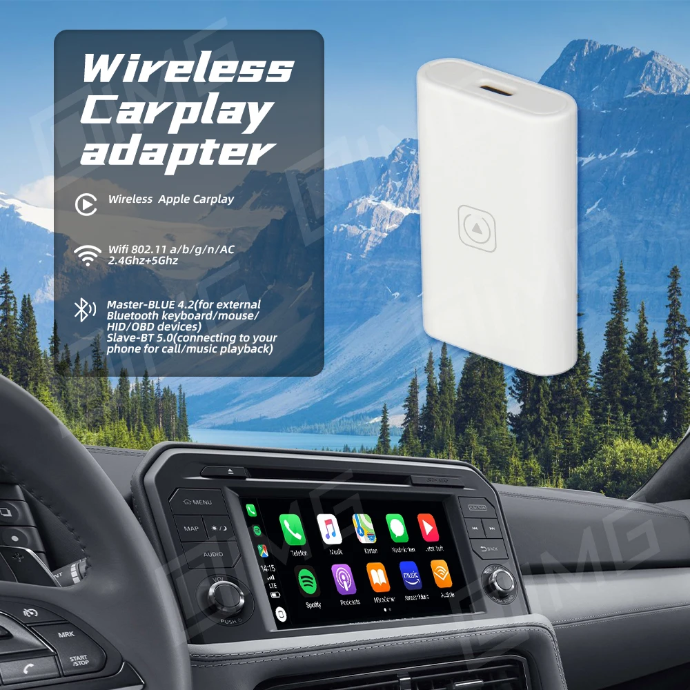 OEM беспроводной адаптер Carplay carplay Ai Box Smart Car Для VW Benz Audi Kia Skoda Volvo Honda Hyundai |