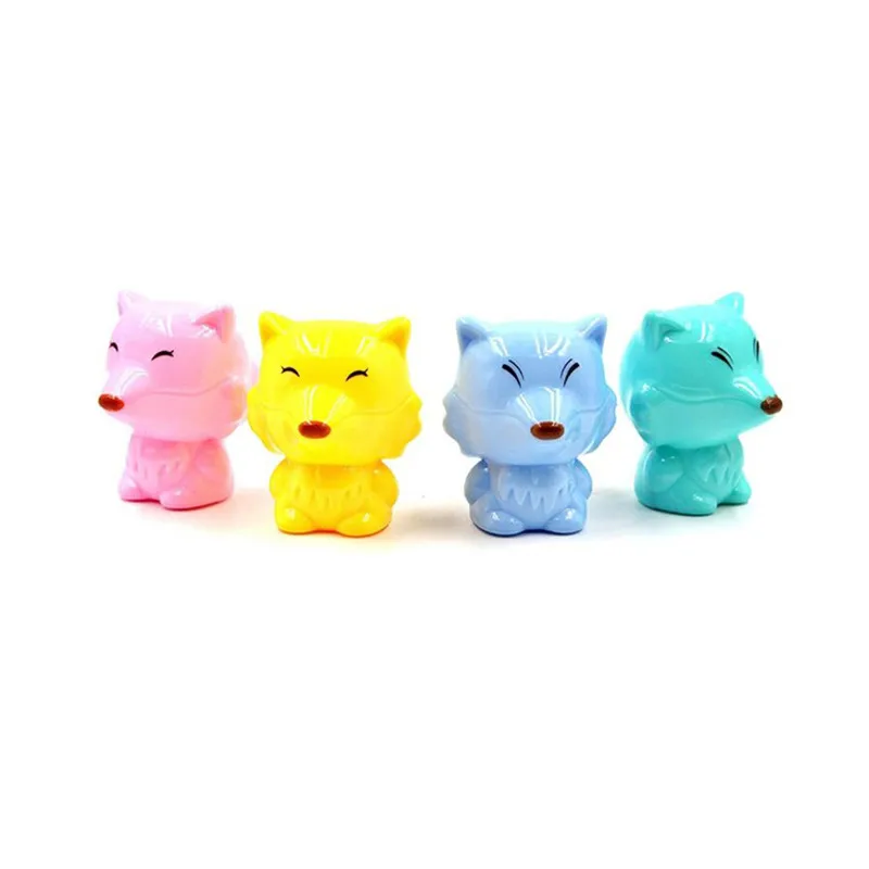 

Creative Cute Fox Pencil Sharpener Manual Pencil Sharpener Student Stationery Kindergarten Prize Gift Pencil Sharpener