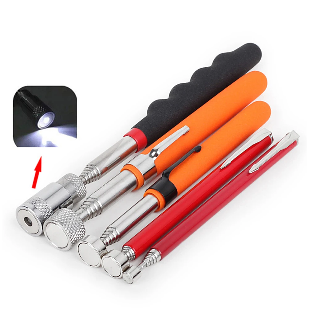 

B50 Telescopic Magnetic Pen Metalworking Handy Tool Magnet Capacity for Picking Up Nut Bolt Adjustable Pickup Rod Stick Mini Pen