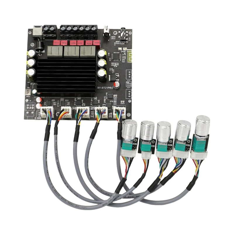 XY-ST21PRO плата цифрового усилителя Bluetooth 2 1 каналов 200 Вт x2 + 3116 Плата сабвуфера TPA3221