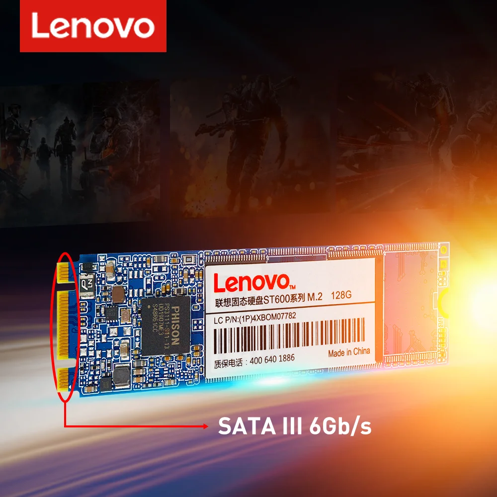 Lenovo SSD M2 SATA 1 ТБ 128 ГБ 256 ГБ 512 ГБ 1ТБ M.2 NGFF SSD HD 2280 ...