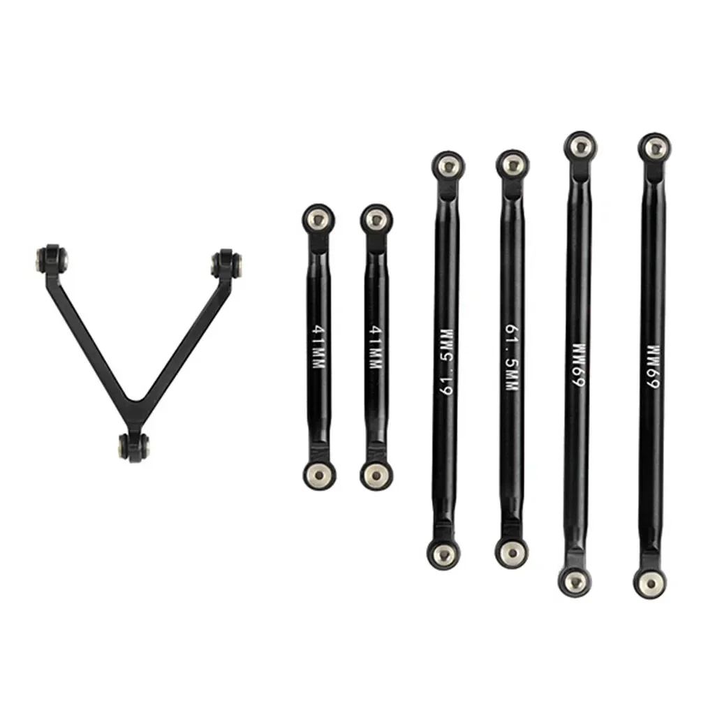 Алюминиевые звенья шасси с ЧПУ для 1/24 RC гусеничного автомобиля LWB 133 5 мм осевой