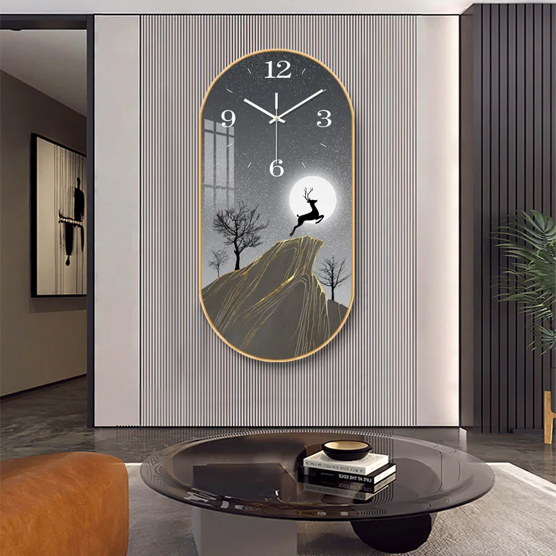 

Большие настенные часы, домашний декор, бесшумные настенные часы, современный дизайн, украшение для дома, гостиной, цифровые часы с рисунком