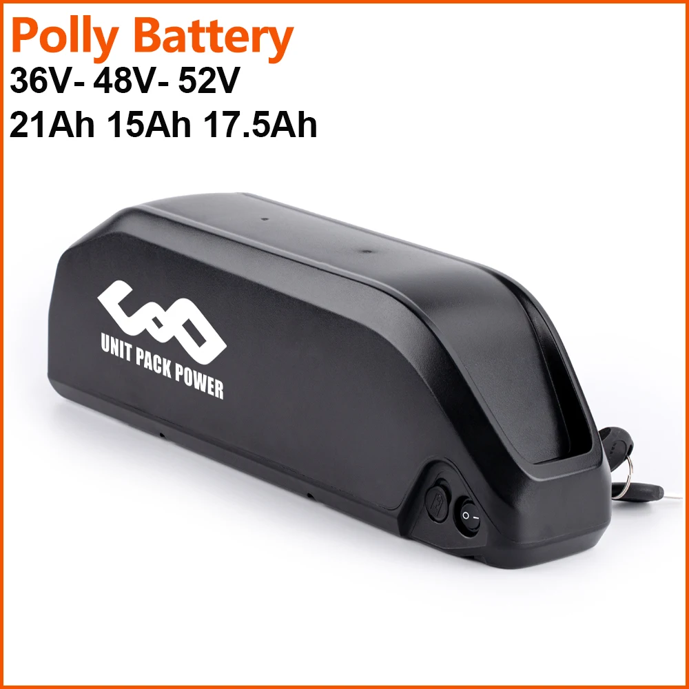 36 в 48 52 DIY Polly электрическая батарея для электровелосипеда с 21 Ач 17 5 15 2500 3000 3500 мА/ч