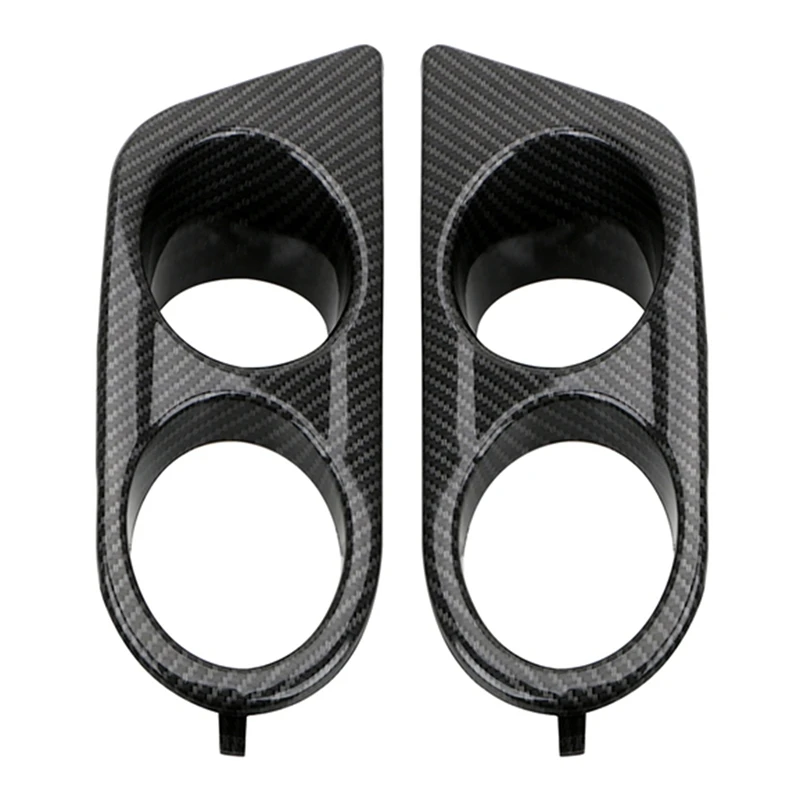 

Car Fog Lamp Cover Fog Lamp Frame Double Hole Daytime Running Light Frame Suitable For-BMW 3 Series E46 M3 2001-2006