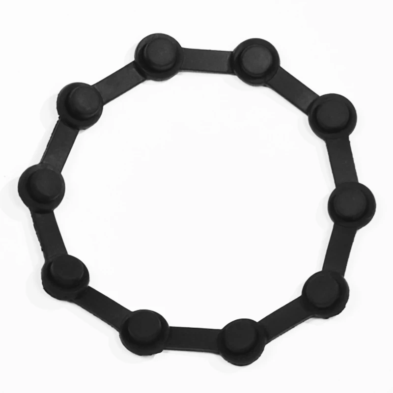 10 шт./компл. резины мотоцикла тормозной смазка для стравливания Кепки s черная