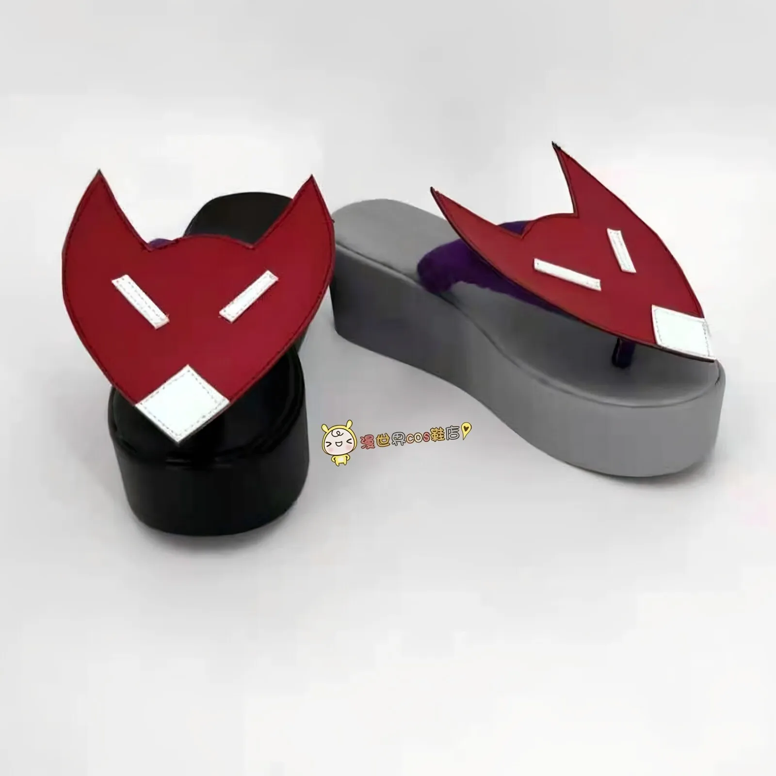Фото Комплекты обуви NND Compass Kitsunegasaki Amairo для косплея, сандалии на платформе, игровые аниме-ботинки для мужчин и женщин, костюмные сапоги, возможен индивидуальный пошив №4