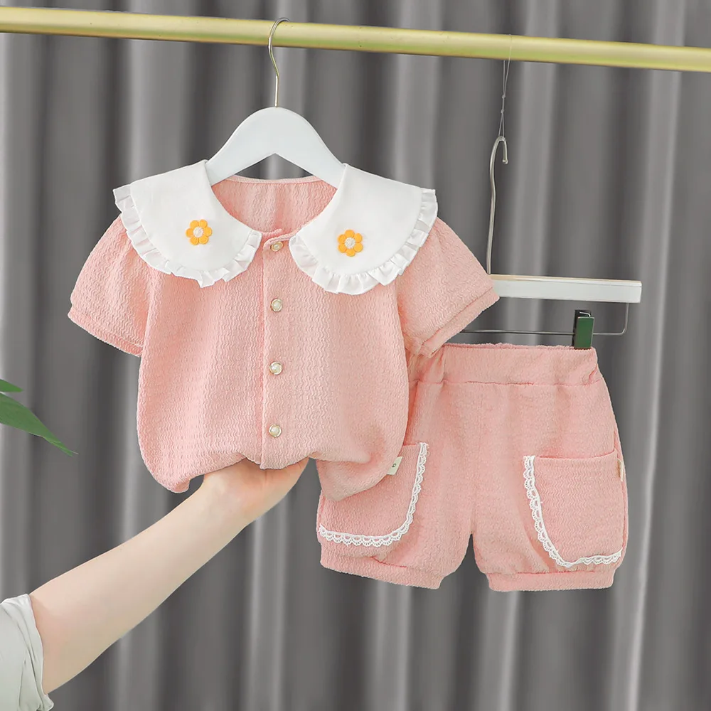 

Toddler Girl Clothes Summer Baby Girl Outfit Kids Clothes Girls 1 2 3 4 Year Infant Girls Outfits 2 Piece Set