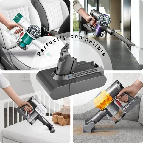 Аккумулятор для Dyson V6 21.6В 4800/6800/9800/12800 мАч