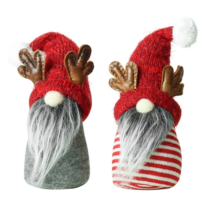 

Christmas Elf Decorations for Home Office Decorative Gnome Figurine Xmas Gifts