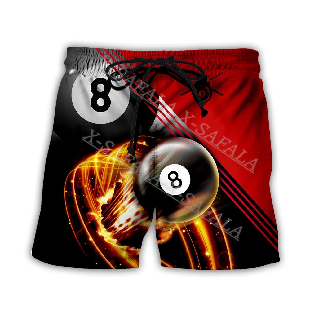 

Personalized Billiard Customized Swimming Shorts Summer Beach Holiday Shorts Men's Swimming Pants Sports Half Pants-1