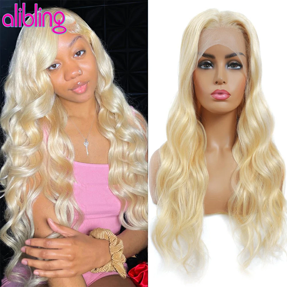 

613 Honey Blonde 13x6 Body Wave Lace Front Human Hair Wigs For Women Malaysian 13x4 Lace Frontal Wig Transparent Swiss Lace Wigs