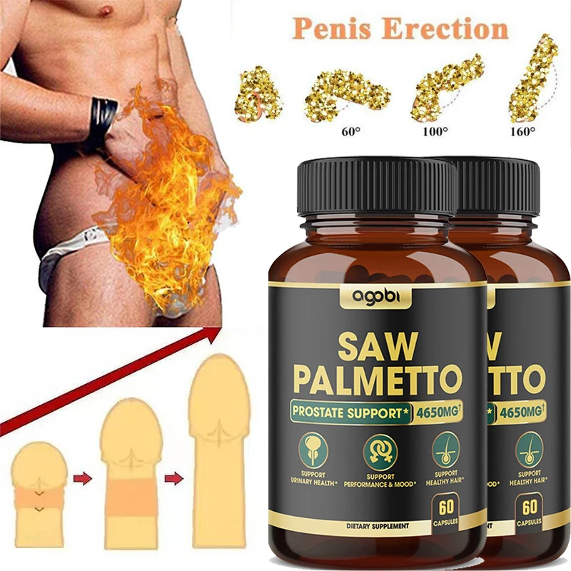 

Saw Palmetto Prostate Support Supplement 8 In 1 Equivalent. Contains Ashwagandha, Turmeric Curcumin, Ginger and More