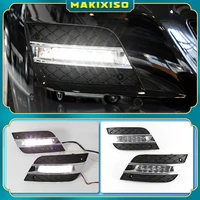 left right car led daytime running light drl car styling waterproof for mercedes benz ml350 w164 ml300 ml320 2010 2011