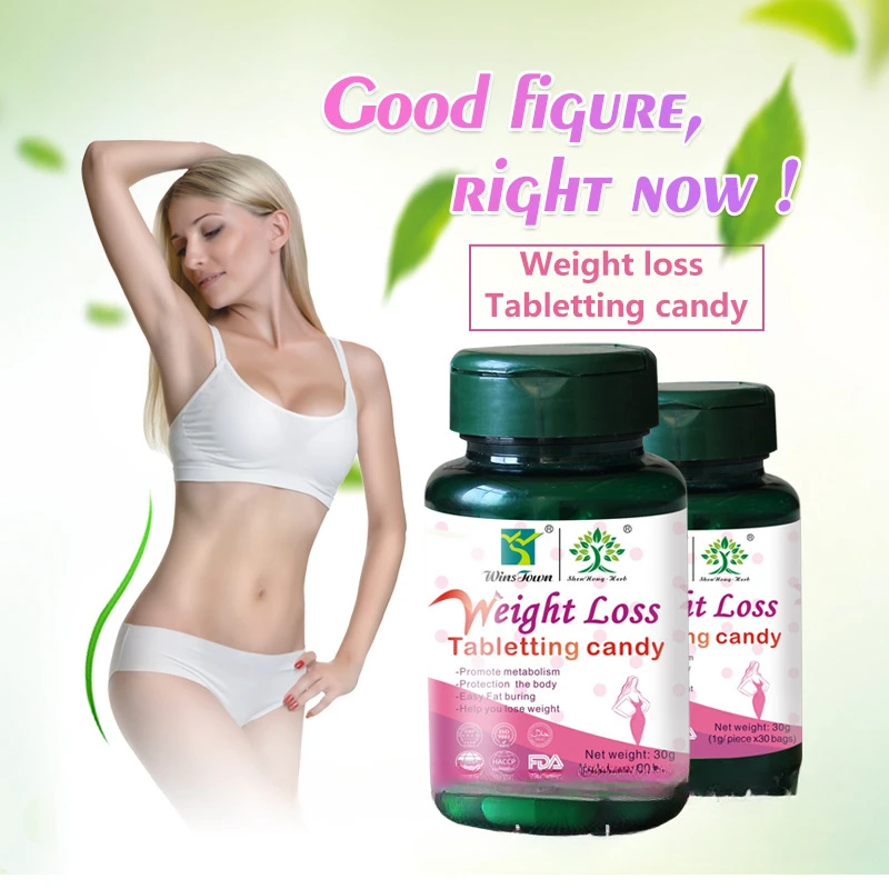 

2 bottle Weight Loss Tabletting Candy Help You Loss Weight Easy Fat Buring Promote Metabolism Protection The Body