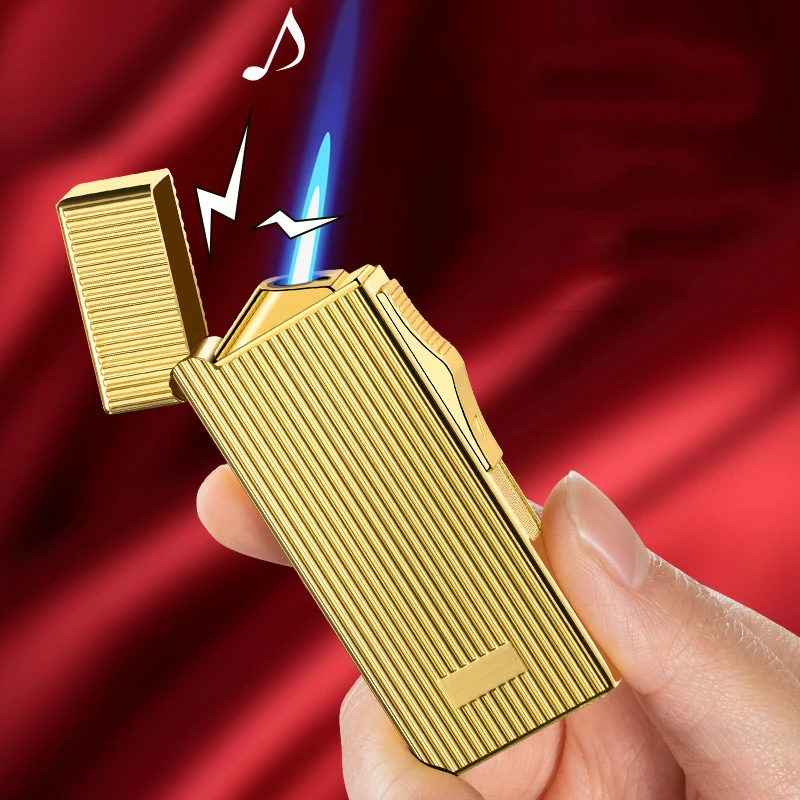 

Gas Cigarettes Jet Lighter Windproof Turbo Lighter Butane Metal Cigar Mini Lady Lighters Smoking Accessories Gadgets For Men