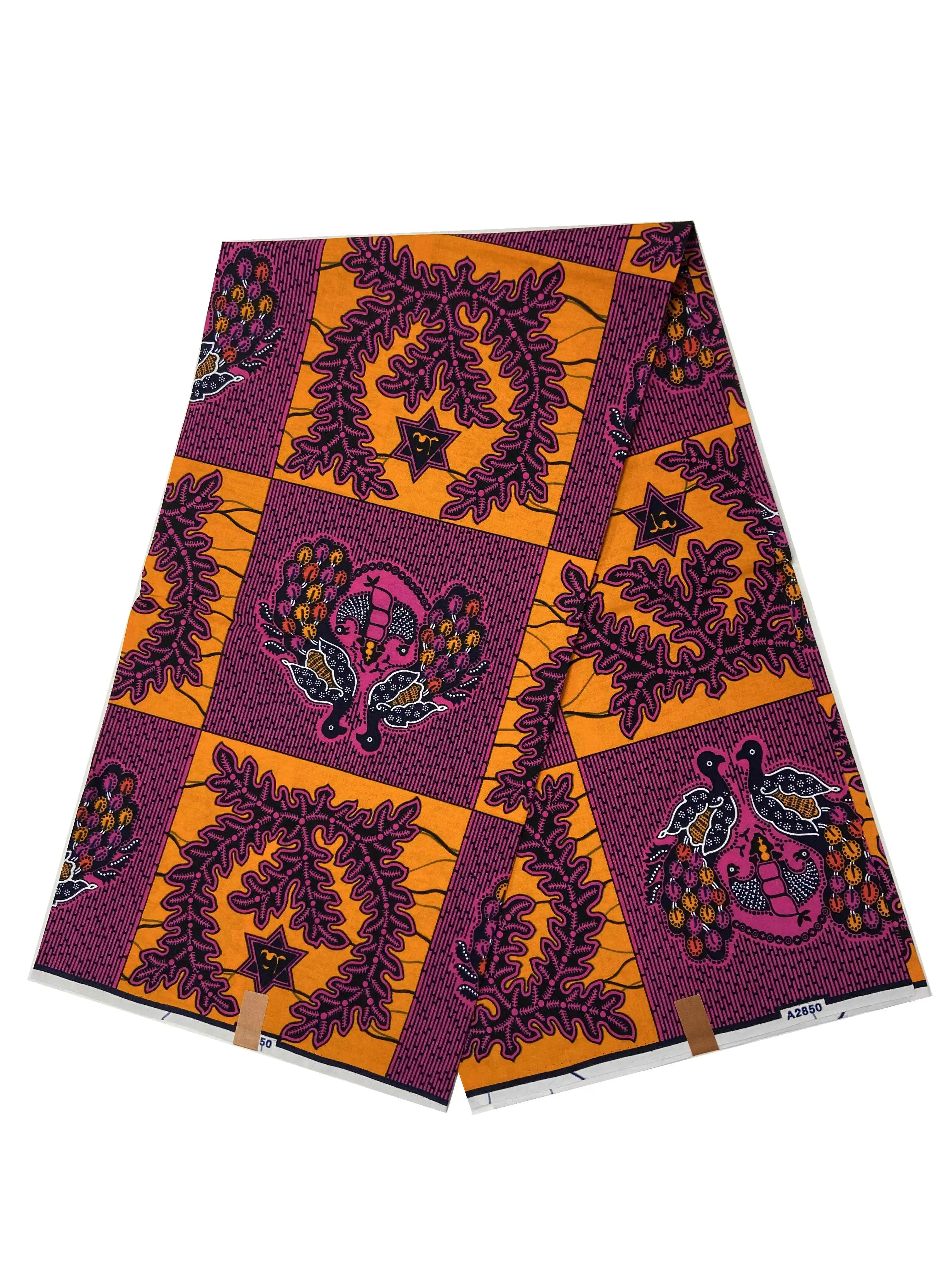 

Veritable Dutch Super-W Guaranteed Super Real Wax Print Fabric Hollandais Pagne Africa Dress 100% Cotton Wax Pagne Tissu VLS536