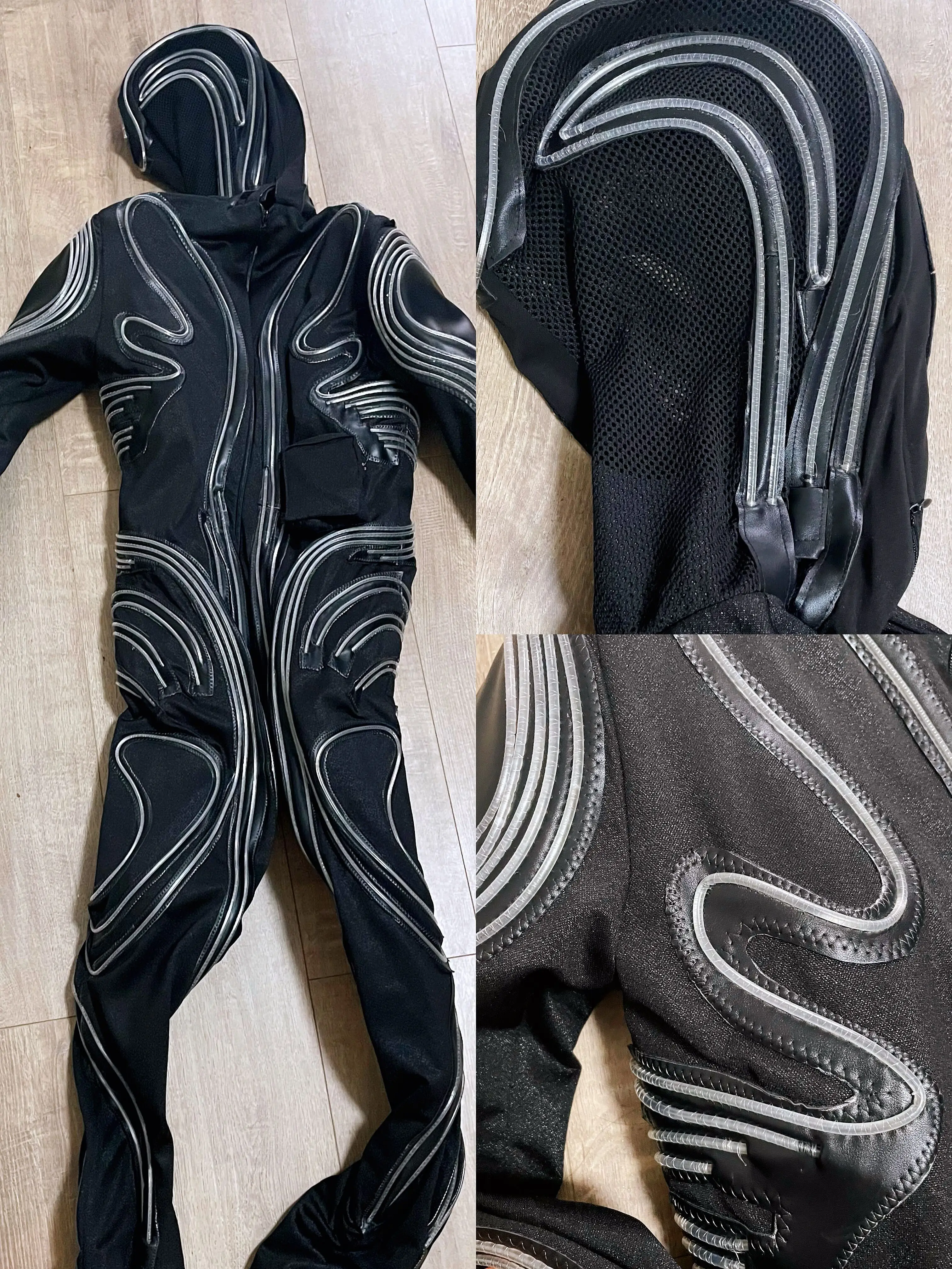 Сценические огни Клубные наряды Костюмы для шоу Неоновое боди Светодиодные