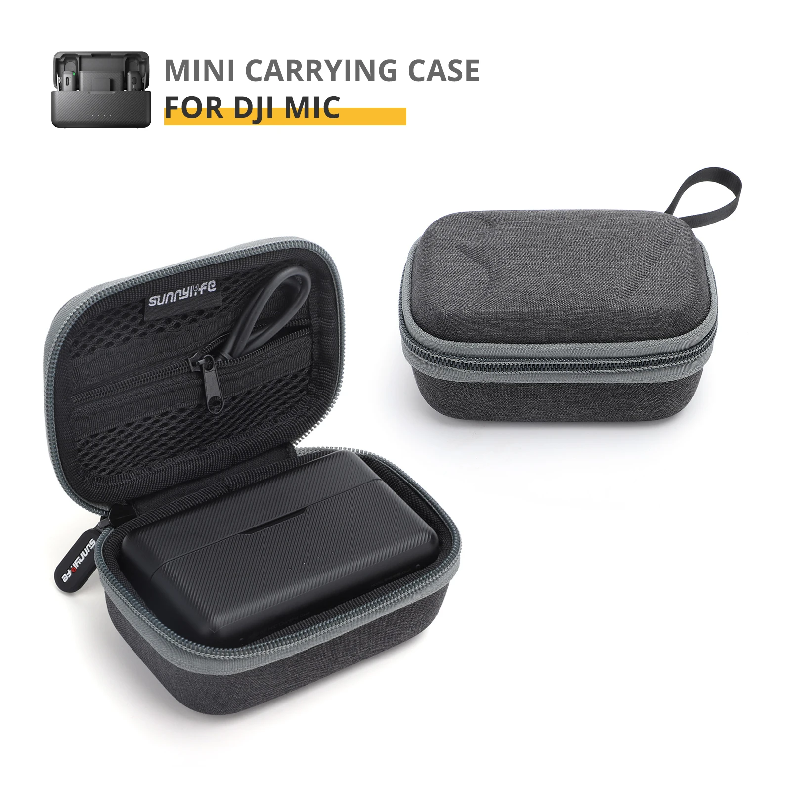 

Mini Carrying Case for DJI Mic Multifunctional Storage Bag Mini Portable Shock-proof Hard Case Effective Protection of DJI Mic
