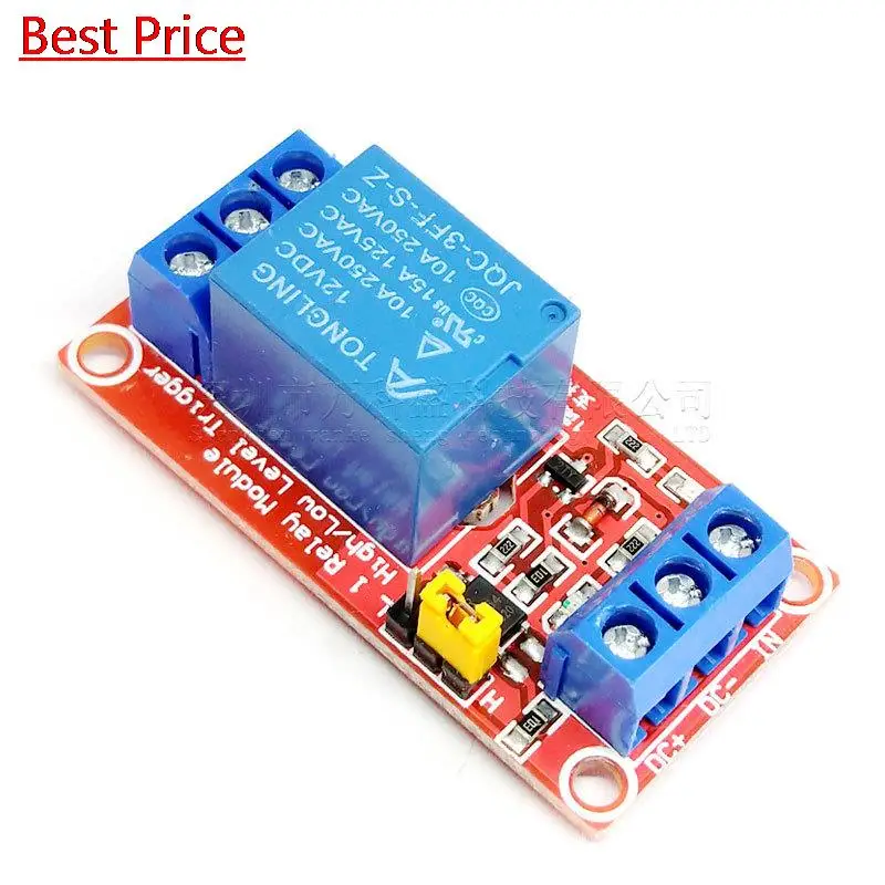 50Pcs 1 2 4 8 Channel 5V 12V Relay Module Board Shield With Optocoupler Support High And Low Level Trigger For Arduino