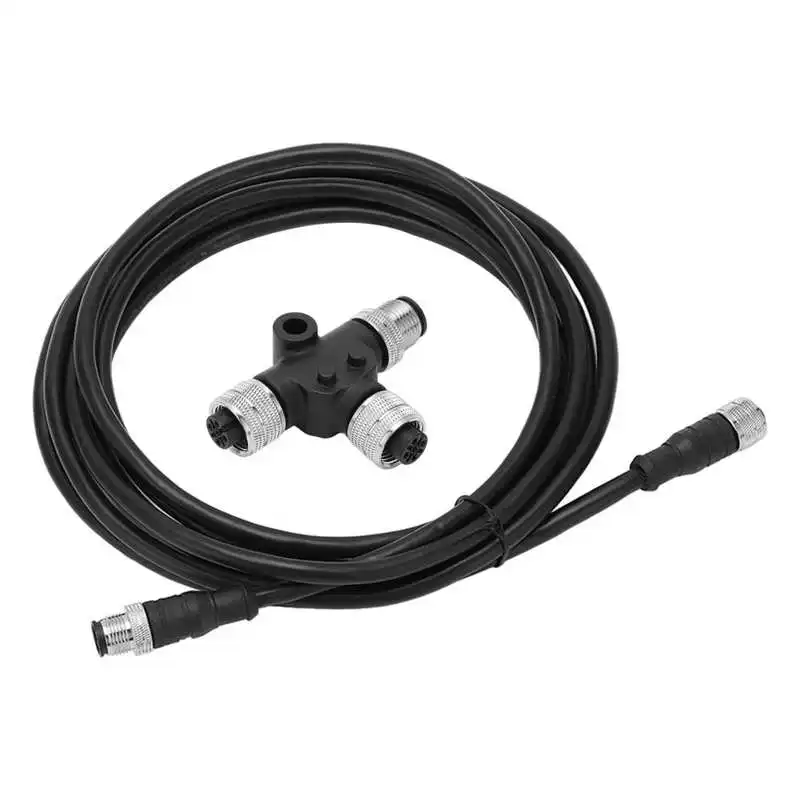 

Boat Tee Connector 3 Meter Universal 5 Pin Proper Termination Backbone Cable for Lowrance Networks for NMEA 2000