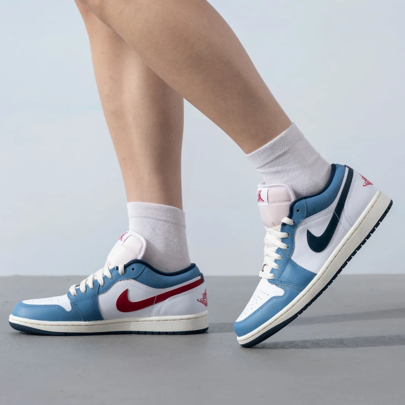 Кроссовки NIKE AIR JORDAN 1 LOW SE AJ1 мужские модная повседневная обувь в стиле ретро для