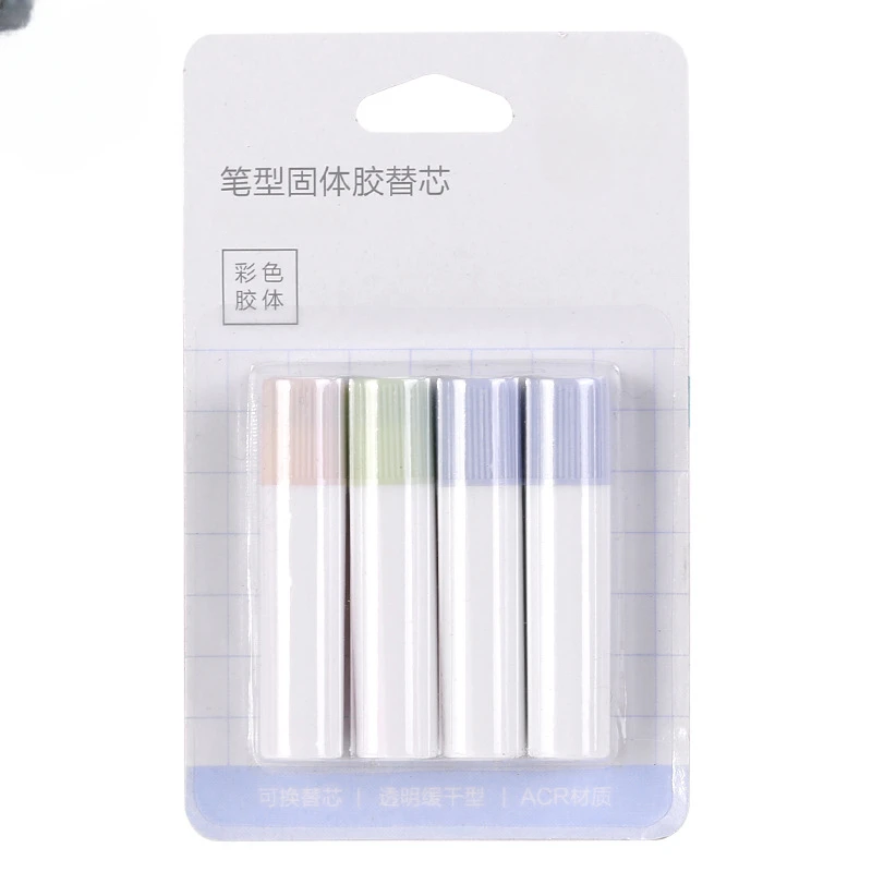 

Клей-карандаш цветной