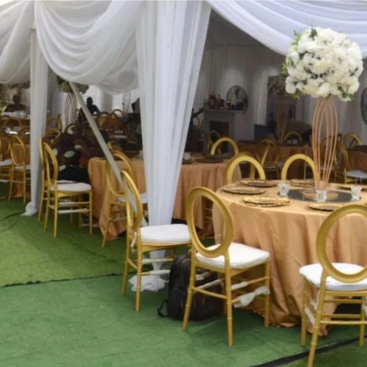 100 Подушка или стул) Chivari акриловая мебель современные пластиковые золотые