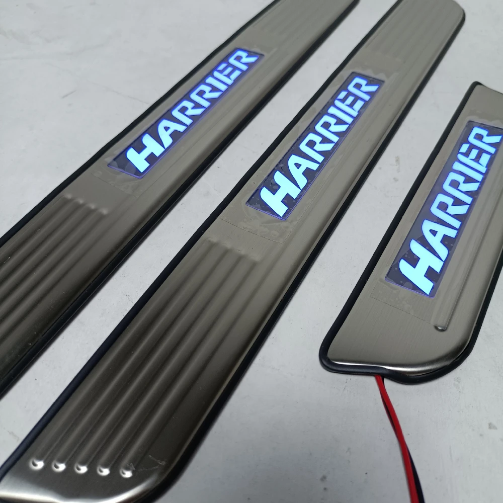 Подходит для Toyota Harrier XU60 светодиодный светильник на пороги накладка порог