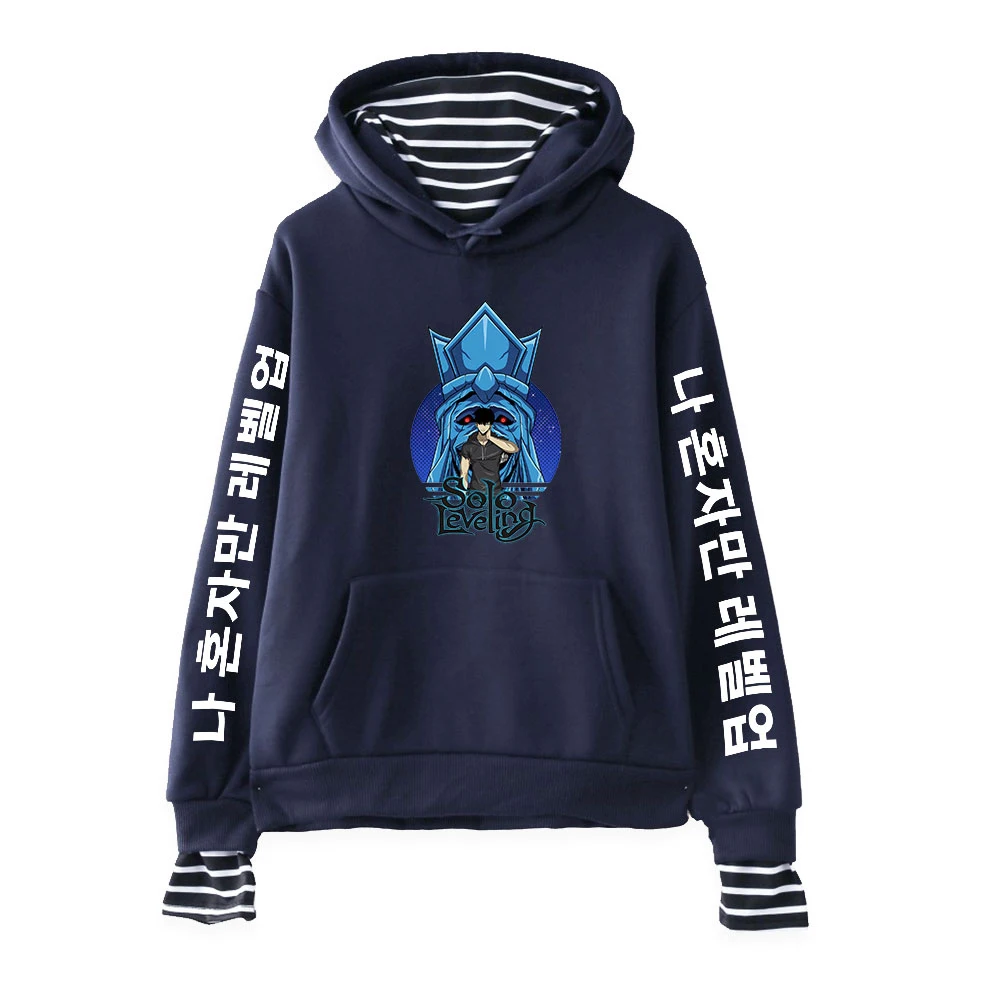 Толстовка мужская с длинным рукавом худи соло имитация двух предметов Свитшот в