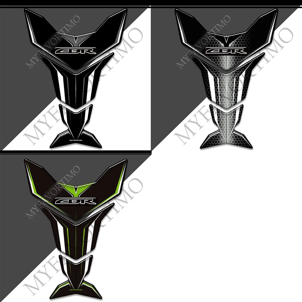 Для Honda CBR 600 650 1000 F R RR наклейки наклейка на бак Pad защита мотоцикла 3D клейкие и