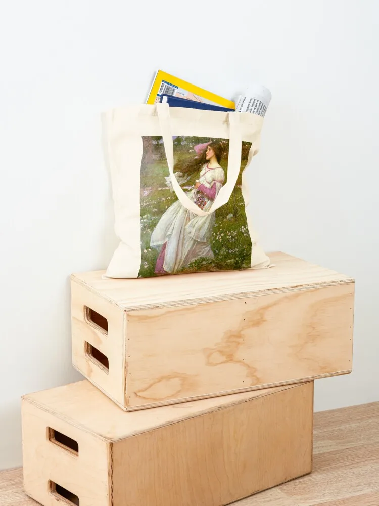 John William Waterhouse — большая сумка Windflowers