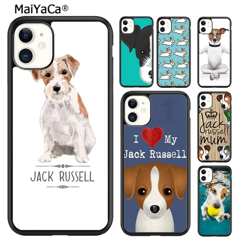 MaiYaCa I Love My Jack Рассел dog чехол для телефона iphone SE2020 15 14 6 7 8 plus XR XS 11 12 13 pro max Оболочка