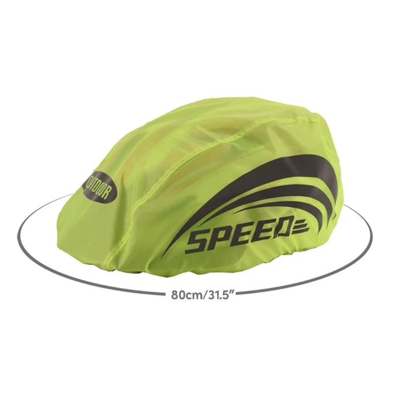 Водонепроницаемый чехол для шлема со светоотражающими полосами высокая