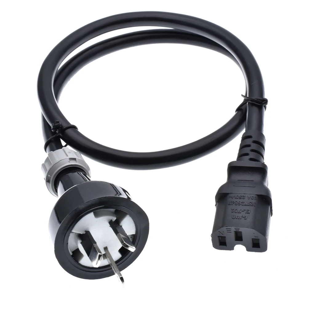 3-контактный шнур питания европейского стандарта США Великобритании Австралии