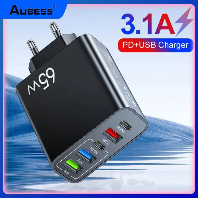 

Multifunctional Usb Battery Charger Pc 5v/3.1a Adapter Protection Built-in Phone Adapter Suitable For Different Countries Secure