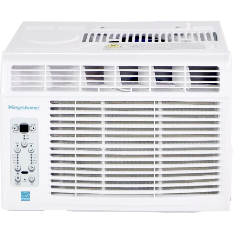 

Keystone 5,000 BTU 115-V 150 Sq. Ft. Window Air Conditioner, White, KSTAW05CE