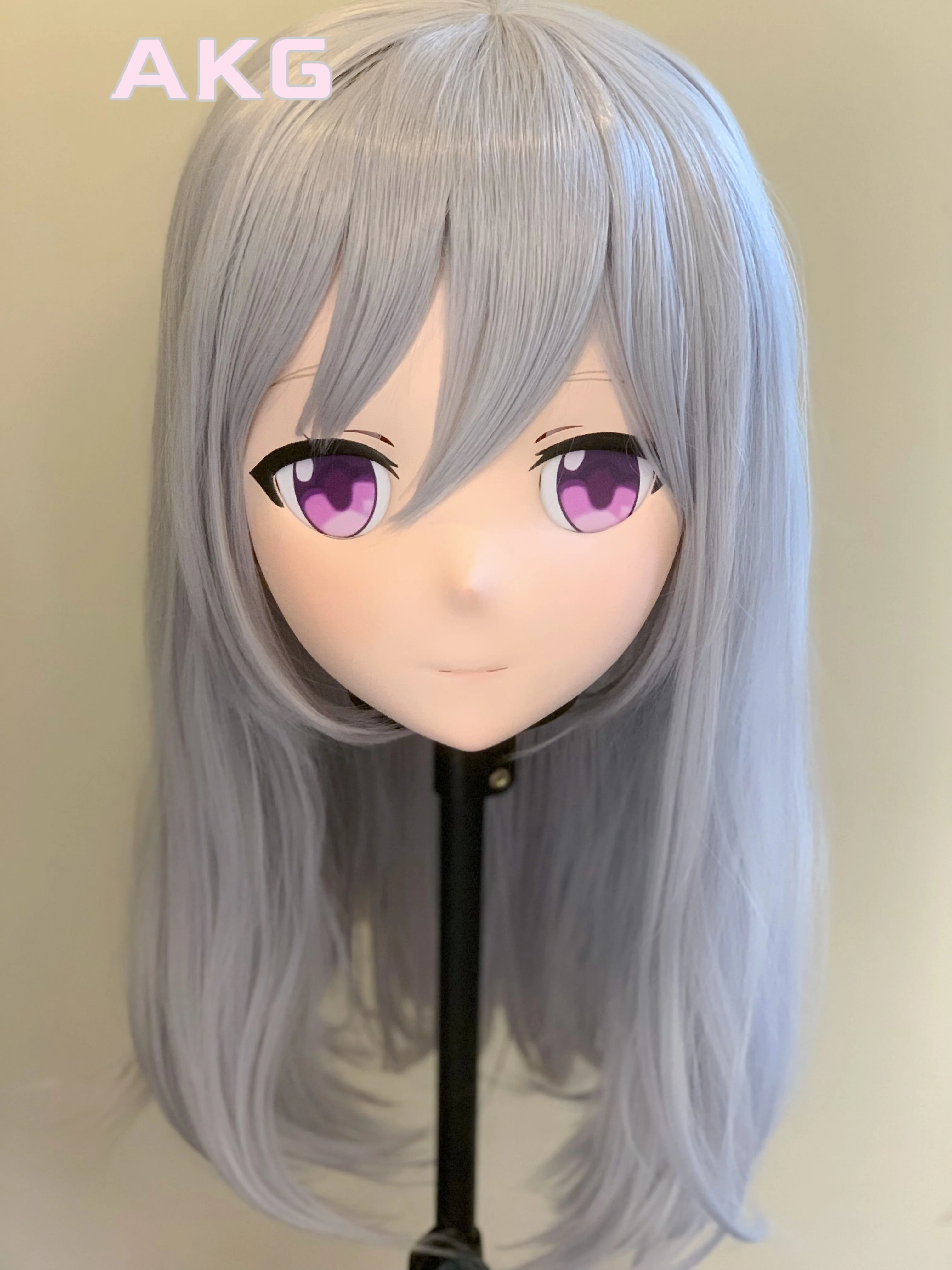 

(AL12) Customize Character ‘Ayaka‘ Female/Girl Resin Half/ Full Head With Lock Cosplay Japanese Anime Game Role Kigurumi Mask