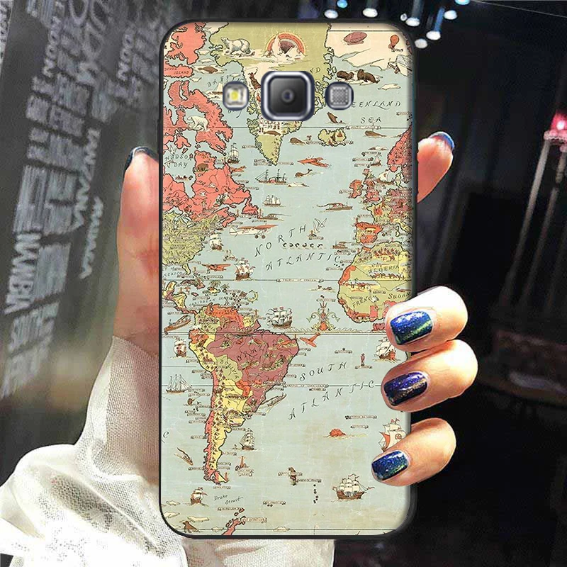 case For Samsung Galaxy A7 2015 Case Soft TPU Back Cover for Samsung A7 2015 A700 A700F Case shockproof Luxury Fashion images - 6