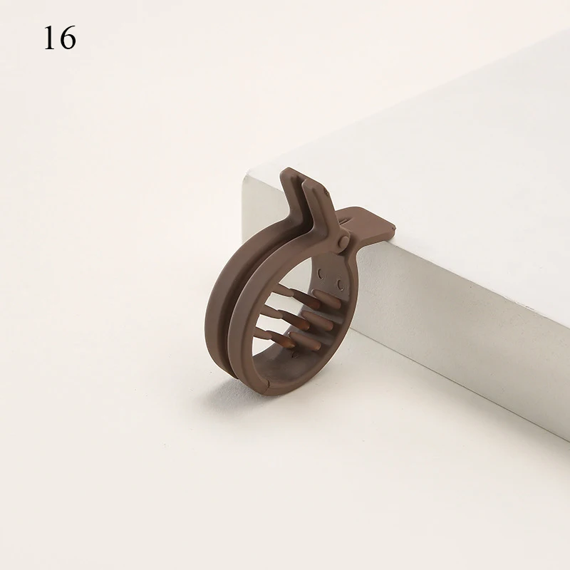 

Заколка-краб матовая для волос, вертикальный зажим для конского хвоста, Геометрическая Заколка-краб, матовый простой аксессуар для волос