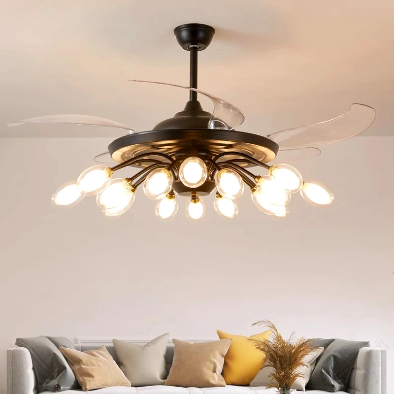 

Modern led lamp with Ceiling fan without blades kids bedroom Ceiling fan with remote control Ceiling fans with light fixture