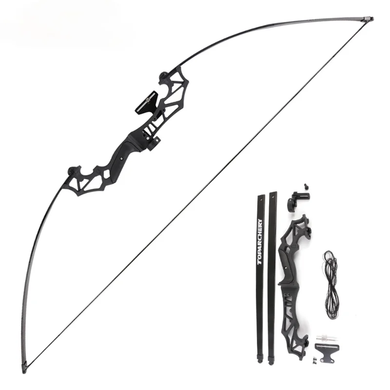 

Archery Hunting Recurve Bow Take Down The Bow 40 Pound Bow For Fishing Outdoor Right Hand Shooting Archery Accessories